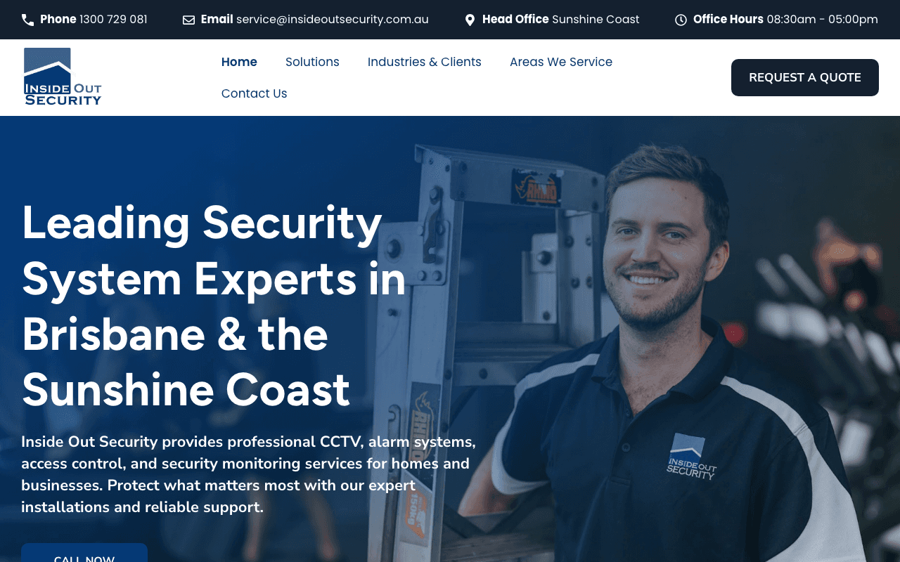 Inside Out Security website