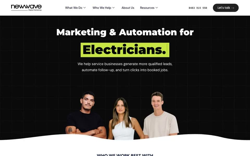 The New Wave Group website