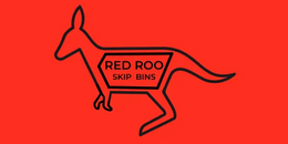 Red Roo Skip Bins logo